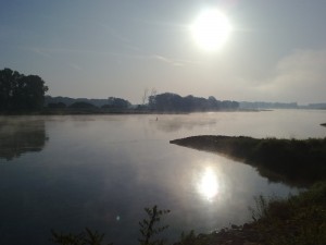 Elbe am Morgen